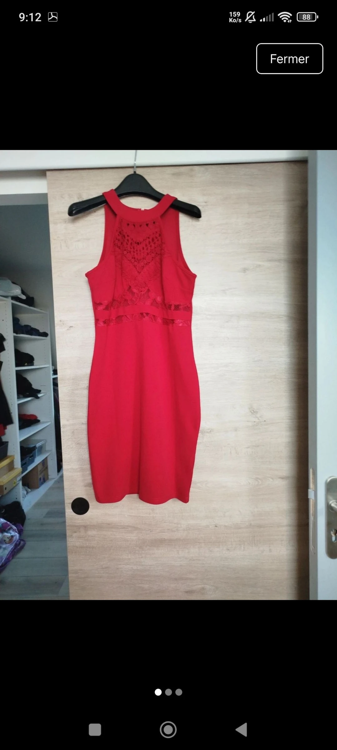 Robe rouge 